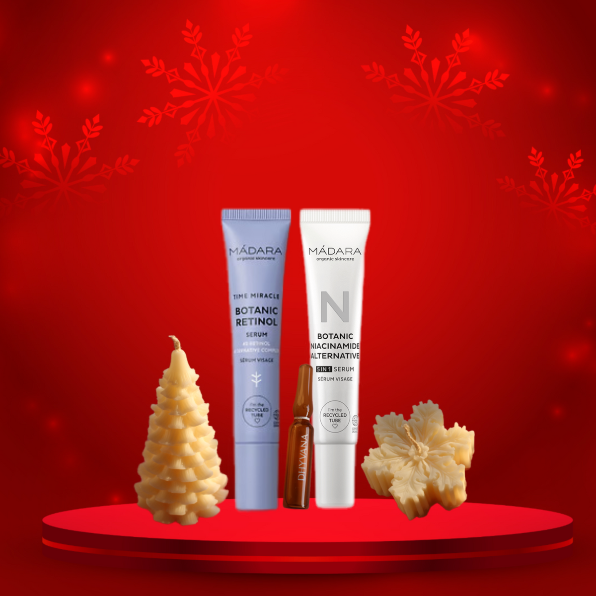 retinol and niacinamide alternatives. christmas gift. travel-size skincare. mini-size. cyprus and greece