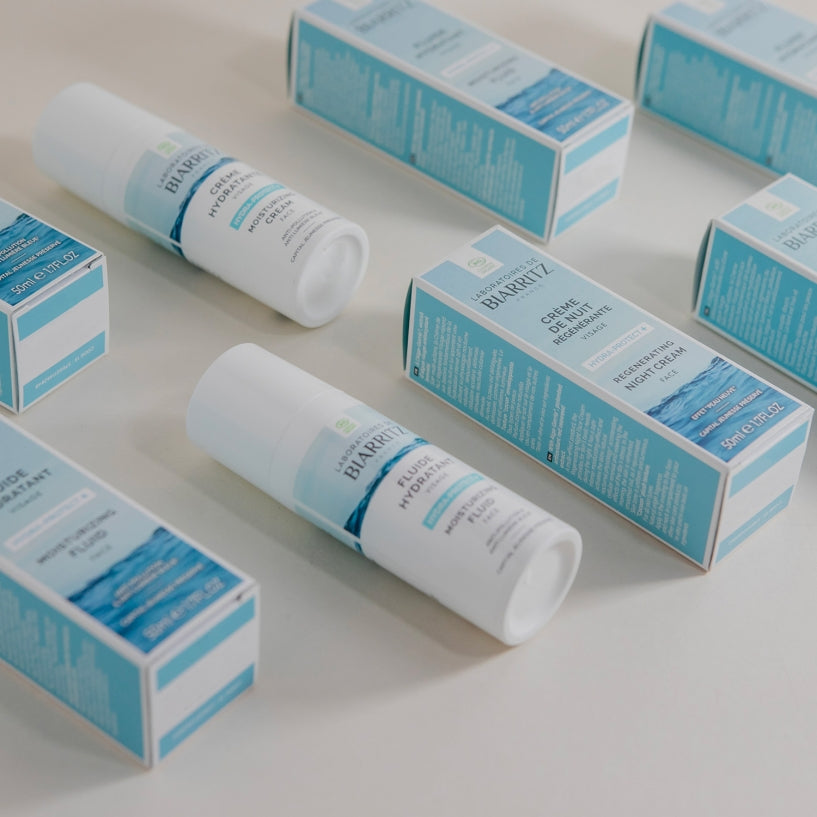 packaging and tube of Moisturizing fluid - Hydra-protect +